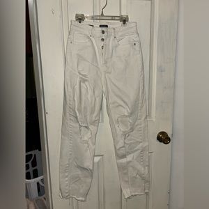 High Rise Straight Leg Jeans